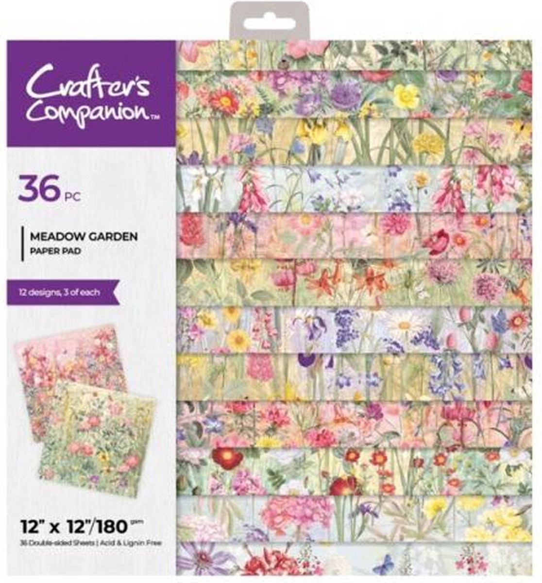 CC - Paperpad 30x30 cm - Meadow Garden